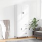 vidaXL Credenza Bianca 69,5x34x180 cm in Legno Multistrato vidaXL Credenza Bianca 69,5x34x180 cm in Legno Multistrato