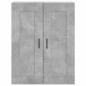 vidaXL Credenza Grigio Cemento 69,5x34x180 cm in Legno Multistrato vidaXL Credenza Grigio Cemento 69,5x34x180 cm in Legno Multistrato