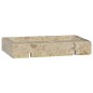 Lavandino Crema 38x24x6,5 cm in Marmo