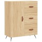 vidaXL Credenza Rovere Sonoma 69,5x34x180 cm in Legno Multistrato