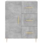 vidaXL Credenza Grigio Cemento 69,5x34x180 cm in Legno Multistrato vidaXL Credenza Grigio Cemento 69,5x34x180 cm in Legno Multistrato