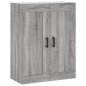 vidaXL Credenza Grigio Sonoma 69,5x34x180 cm in Legno Multistrato vidaXL Credenza Grigio Sonoma 69,5x34x180 cm in Legno Multistrato