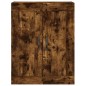 vidaXL Credenza Rovere Fumo 69,5x34x180 cm in Legno Multistrato vidaXL Credenza Rovere Fumo 69,5x34x180 cm in Legno Multistrato