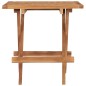 vidaXL Tavolo da Giardino Pieghevole 50x50x50 cm in Massello di Teak vidaXL Tavolo da Giardino Pieghevole 50x50x50 cm in Massello di Teak
