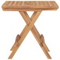 vidaXL Tavolo da Giardino Pieghevole 50x50x50 cm in Massello di Teak vidaXL Tavolo da Giardino Pieghevole 50x50x50 cm in Massello di Teak