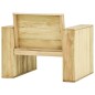 Sedie da Giardino 2 pz 89x76x76 cm in Legno di Pino Impregnato Sedie da Giardino 2 pz 89x76x76 cm in Legno di Pino Impregnato