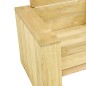 Sedie da Giardino 2 pz 89x76x76 cm in Legno di Pino Impregnato Sedie da Giardino 2 pz 89x76x76 cm in Legno di Pino Impregnato