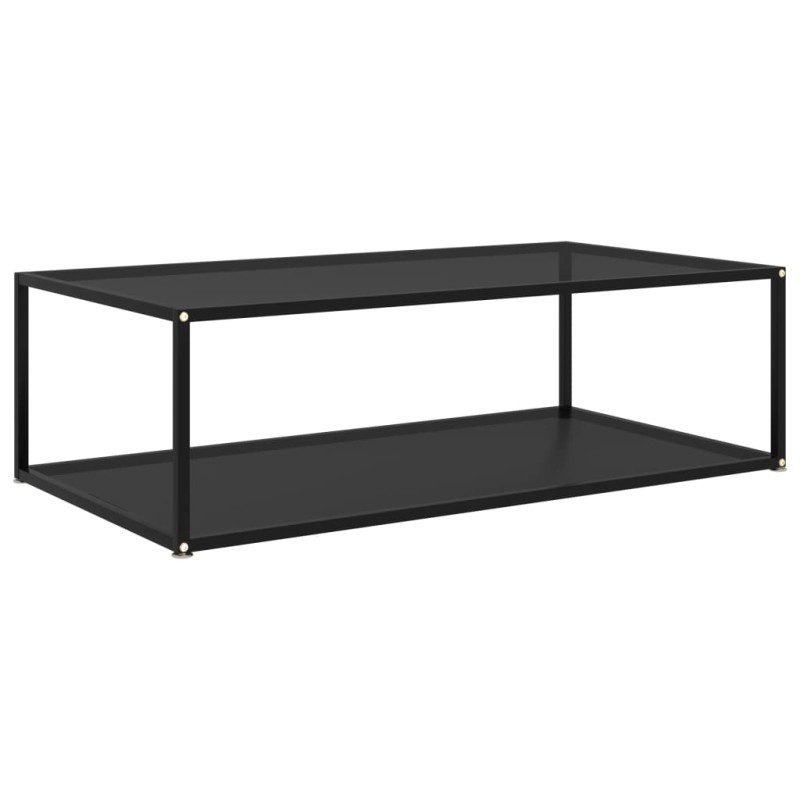 322903 vidaXL Coffee Table Black 120x60x35 cm Tempered Glass 322903 vidaXL Coffee Table Black 120x60x35 cm Tempered Glass