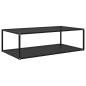 322903 vidaXL Coffee Table Black 120x60x35 cm Tempered Glass 322903 vidaXL Coffee Table Black 120x60x35 cm Tempered Glass