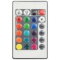 vidaXL Comodino con LED Grigio Cemento 45x35x67cm in Legno Multistrato