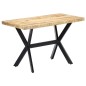 vidaXL Tavolo da Pranzo 120x60x75 cm in Legno Massello di Mango vidaXL Tavolo da Pranzo 120x60x75 cm in Legno Massello di Mango