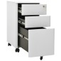 vidaXL Schedario Mobile Grigio Chiaro 30x45x59 cm in Acciaio vidaXL Schedario Mobile Grigio Chiaro 30x45x59 cm in Acciaio