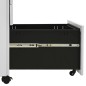 vidaXL Schedario Mobile Grigio Chiaro 30x45x59 cm in Acciaio vidaXL Schedario Mobile Grigio Chiaro 30x45x59 cm in Acciaio