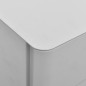 vidaXL Schedario Mobile Grigio Chiaro 30x45x59 cm in Acciaio vidaXL Schedario Mobile Grigio Chiaro 30x45x59 cm in Acciaio