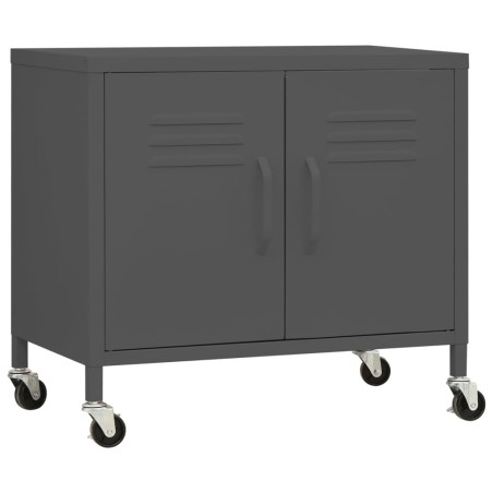 vidaXL Armadietto Antracite 60x35x56 cm in Acciaio