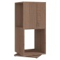 vidaXL Armadietto Girevole Rovere Sonoma 34,5x34,5x75,5 cm Truciolato vidaXL Armadietto Girevole Rovere Sonoma 34,5x34,5x75,5 cm Truciolato