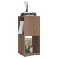 vidaXL Armadietto Girevole Rovere Sonoma 34,5x34,5x75,5 cm Truciolato vidaXL Armadietto Girevole Rovere Sonoma 34,5x34,5x75,5 cm Truciolato
