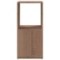 vidaXL Armadietto Girevole Rovere Sonoma 34,5x34,5x75,5 cm Truciolato vidaXL Armadietto Girevole Rovere Sonoma 34,5x34,5x75,5 cm Truciolato
