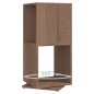 vidaXL Armadietto Girevole Rovere Sonoma 34,5x34,5x75,5 cm Truciolato vidaXL Armadietto Girevole Rovere Sonoma 34,5x34,5x75,5 cm Truciolato