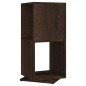 vidaXL Armadietto Girevole Rovere Fumo 34,5x34,5x75,5 cm Truciolato vidaXL Armadietto Girevole Rovere Fumo 34,5x34,5x75,5 cm Truciolato