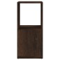 vidaXL Armadietto Girevole Rovere Fumo 34,5x34,5x75,5 cm Truciolato vidaXL Armadietto Girevole Rovere Fumo 34,5x34,5x75,5 cm Truciolato