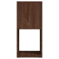 vidaXL Armadietto Girevole Marrone Rovere 34,5x34,5x75,5cm Truciolato vidaXL Armadietto Girevole Marrone Rovere 34,5x34,5x75,5cm Truciolato