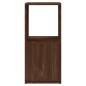 vidaXL Armadietto Girevole Marrone Rovere 34,5x34,5x75,5cm Truciolato vidaXL Armadietto Girevole Marrone Rovere 34,5x34,5x75,5cm Truciolato