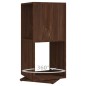 vidaXL Armadietto Girevole Marrone Rovere 34,5x34,5x75,5cm Truciolato vidaXL Armadietto Girevole Marrone Rovere 34,5x34,5x75,5cm Truciolato