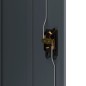 vidaXL Armadio Classificatore Antracite 90x40x70 cm in Acciaio vidaXL Armadio Classificatore Antracite 90x40x70 cm in Acciaio