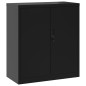 vidaXL Armadio Classificatore Nero 79x40x90 cm in Acciaio vidaXL Armadio Classificatore Nero 79x40x90 cm in Acciaio