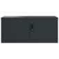 vidaXL Armadio Classificatore Antracite 90x40x40 cm in Acciaio vidaXL Armadio Classificatore Antracite 90x40x40 cm in Acciaio