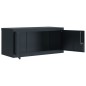 vidaXL Armadio Classificatore Antracite 90x40x40 cm in Acciaio vidaXL Armadio Classificatore Antracite 90x40x40 cm in Acciaio