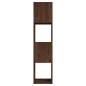 vidaXL Armadietto Girevole Marrone Rovere 34,5x34,5x147,5cm Truciolato vidaXL Armadietto Girevole Marrone Rovere 34,5x34,5x147,5cm Truciolato