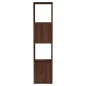 vidaXL Armadietto Girevole Marrone Rovere 34,5x34,5x147,5cm Truciolato vidaXL Armadietto Girevole Marrone Rovere 34,5x34,5x147,5cm Truciolato