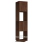 vidaXL Armadietto Girevole Marrone Rovere 34,5x34,5x147,5cm Truciolato vidaXL Armadietto Girevole Marrone Rovere 34,5x34,5x147,5cm Truciolato