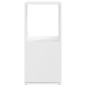 vidaXL Armadietto Girevole Bianco 34,5x34,5x75,5 cm in Truciolato vidaXL Armadietto Girevole Bianco 34,5x34,5x75,5 cm in Truciolato