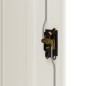 vidaXL Armadio Classificatore Bianco 90x40x70 cm in Acciaio vidaXL Armadio Classificatore Bianco 90x40x70 cm in Acciaio