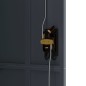 vidaXL Armadio Classificatore Antracite 90x40x180 cm in Acciaio