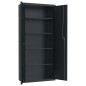 vidaXL Armadio Classificatore Antracite 90x40x200 cm in Acciaio vidaXL Armadio Classificatore Antracite 90x40x200 cm in Acciaio