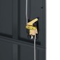 vidaXL Armadio Classificatore Antracite 105x40x180 cm in Acciaio vidaXL Armadio Classificatore Antracite 105x40x180 cm in Acciaio