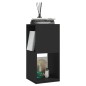 vidaXL Armadietto Girevole Nero 34,5x34,5x75,5 cm Truciolato vidaXL Armadietto Girevole Nero 34,5x34,5x75,5 cm Truciolato