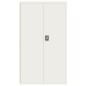 vidaXL Armadio Classificatore Bianco 105x40x180 cm in Acciaio vidaXL Armadio Classificatore Bianco 105x40x180 cm in Acciaio