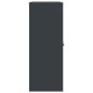 vidaXL Armadio Classificatore Antracite e Bianco 90x40x105 cm Acciaio vidaXL Armadio Classificatore Antracite e Bianco 90x40x105 cm Acciaio