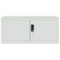 vidaXL Armadio Classificatore Grigio Chiaro 90x40x40 cm in Acciaio vidaXL Armadio Classificatore Grigio Chiaro 90x40x40 cm in Acciaio