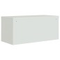 vidaXL Armadio Classificatore Grigio Chiaro 90x40x40 cm in Acciaio vidaXL Armadio Classificatore Grigio Chiaro 90x40x40 cm in Acciaio