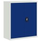 vidaXL Armadio Classificatore Grigio Chiaro e Blu 90x40x105 cm Acciaio vidaXL Armadio Classificatore Grigio Chiaro e Blu 90x40x105 cm Acciaio