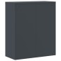 vidaXL Armadio Classificatore Antracite e Rosso 90x40x105cm in Acciaio vidaXL Armadio Classificatore Antracite e Rosso 90x40x105cm in Acciaio