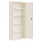 vidaXL Armadio Classificatore Bianco 90x40x200 cm in Acciaio vidaXL Armadio Classificatore Bianco 90x40x200 cm in Acciaio