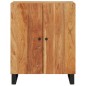 vidaXL Credenza 60x33x75 cm in Legno Massello di Acacia vidaXL Credenza 60x33x75 cm in Legno Massello di Acacia