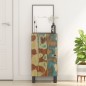 vidaXL Credenza con Anta 40x31x75 cm in Legno Massello di Recupero vidaXL Credenza con Anta 40x31x75 cm in Legno Massello di Recupero